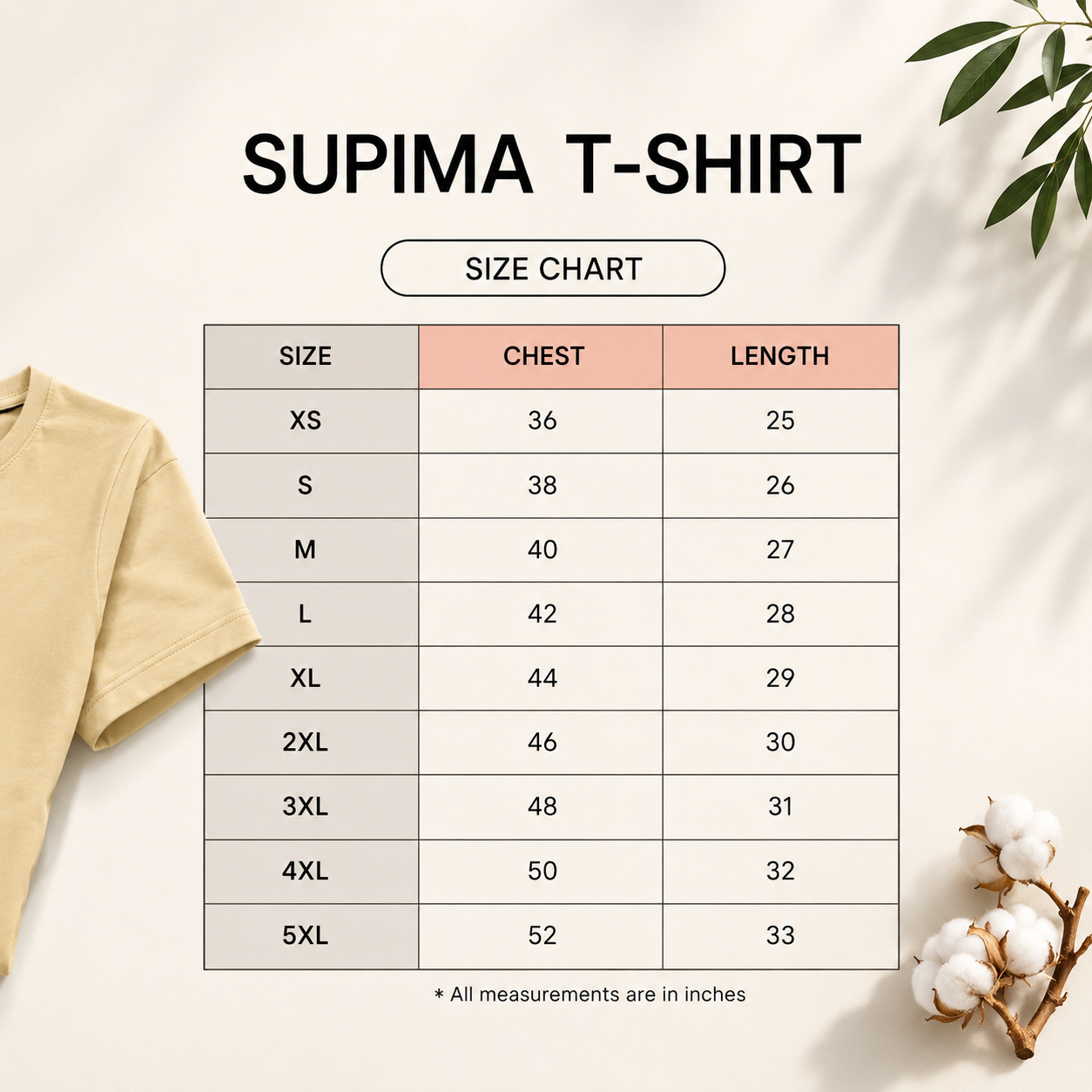 Unisex Supima T-Shirt