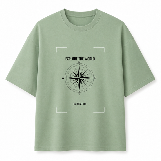 Explore The World Oversized T-Shirt