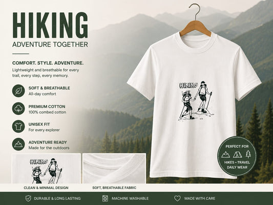 Hiking Adventure Oversized T-Shirt