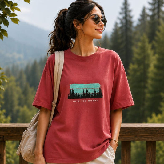 Aakaar – Into The Woods Oversized T-Shirt