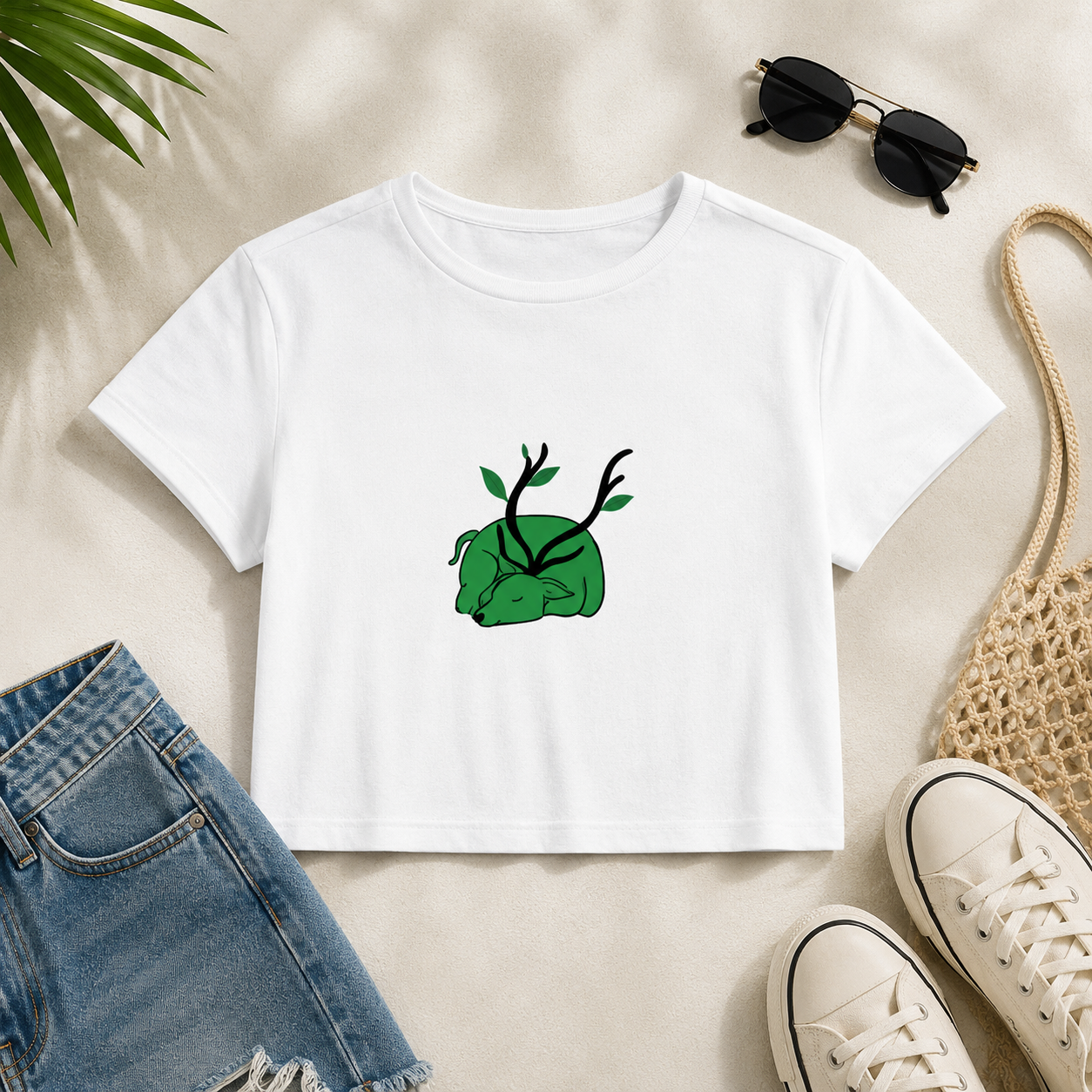 Green Forest Baby Tee