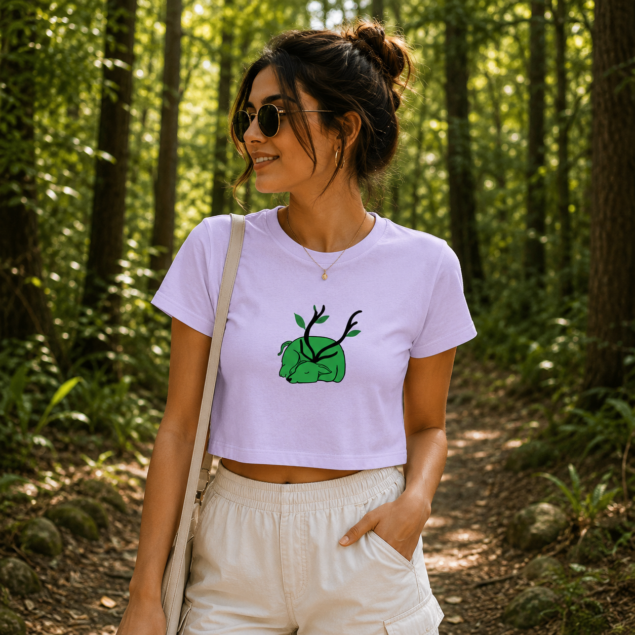Green Forest Baby Tee