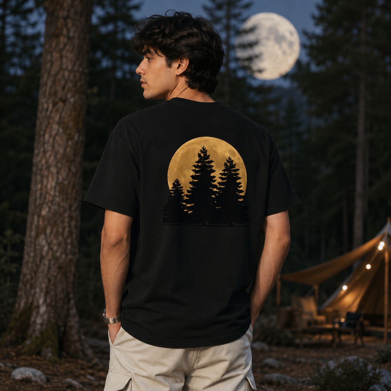 Unisex Moonlight Classic Crew T-Shirt