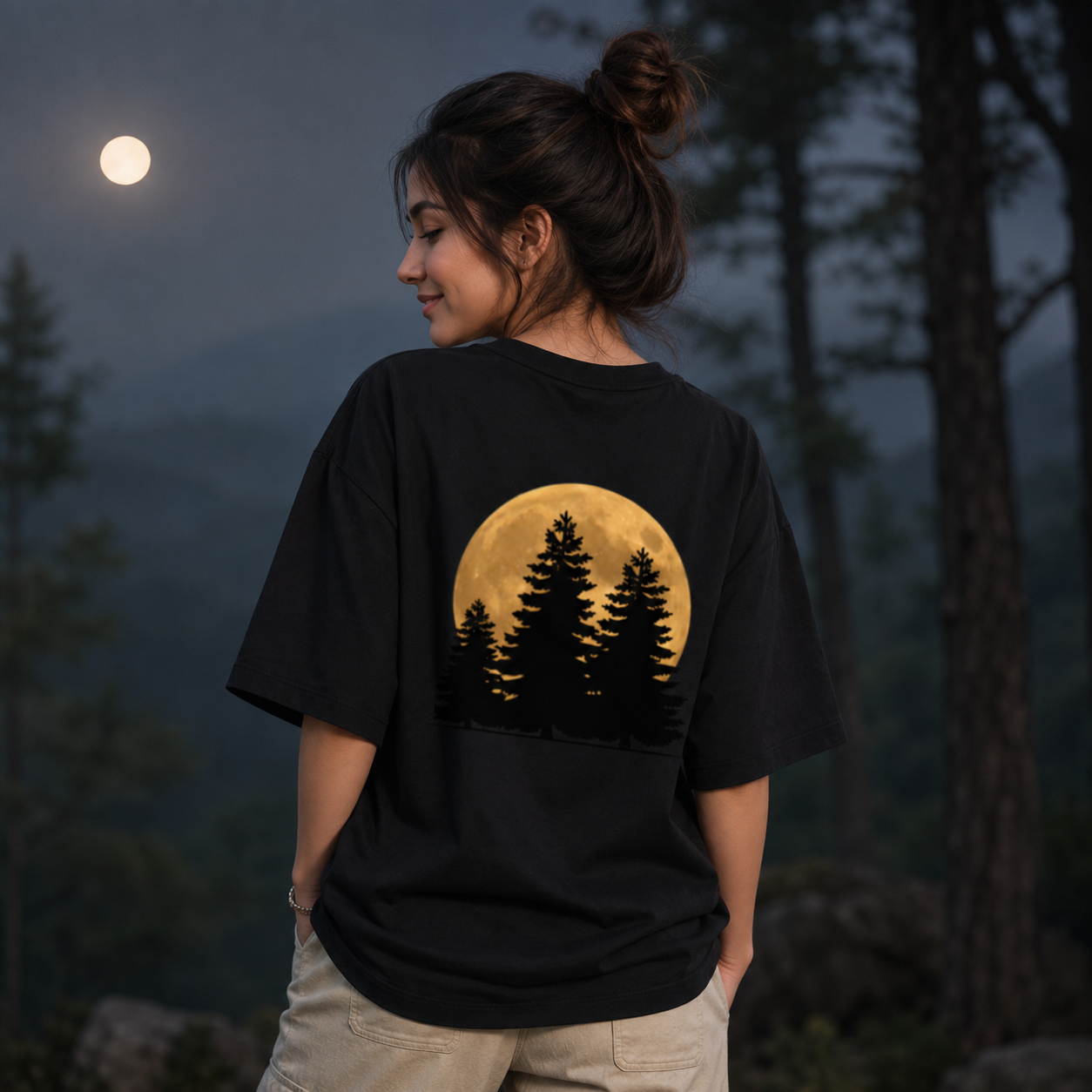 Unisex Moonlight Classic Crew T-Shirt