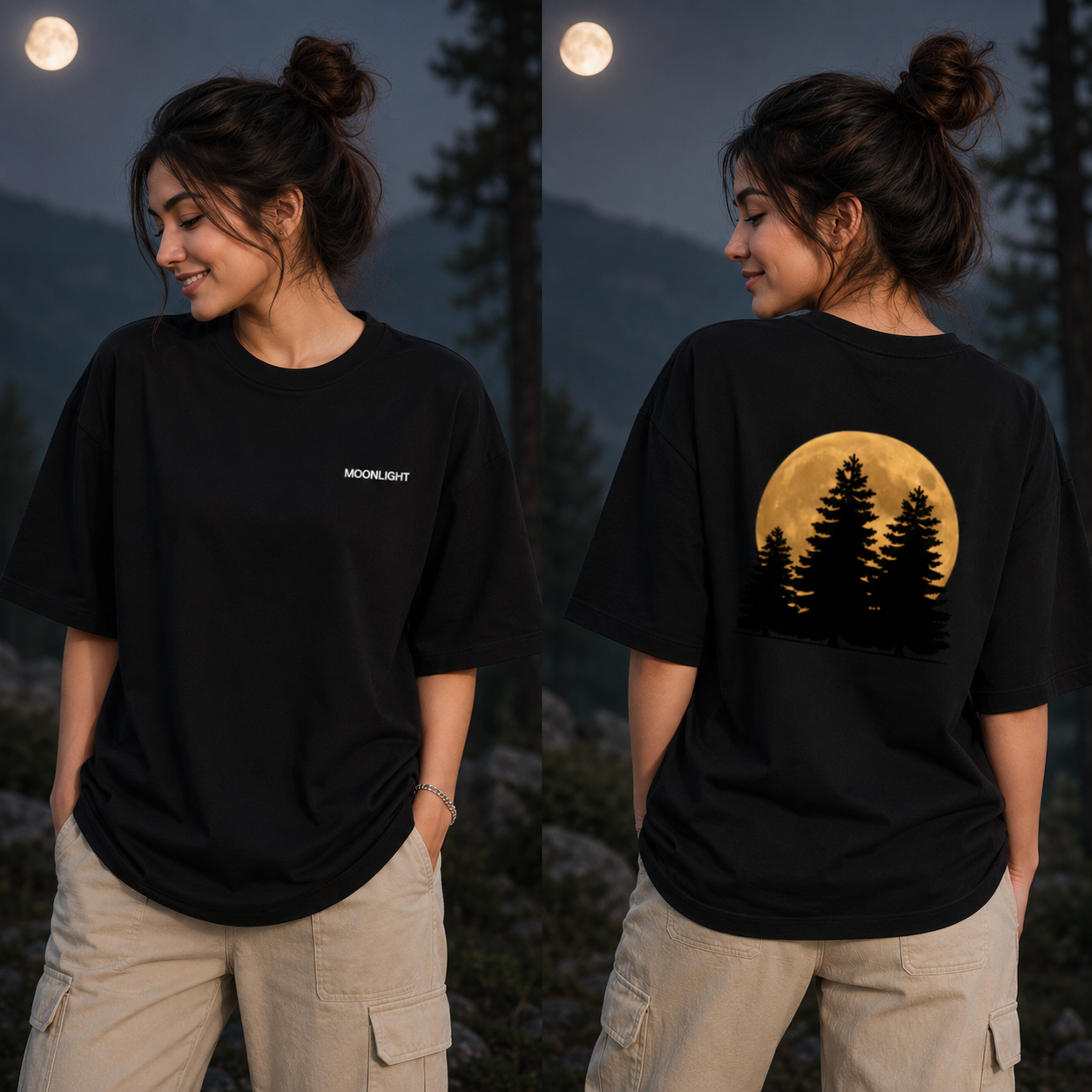 Unisex Moonlight Classic Crew T-Shirt