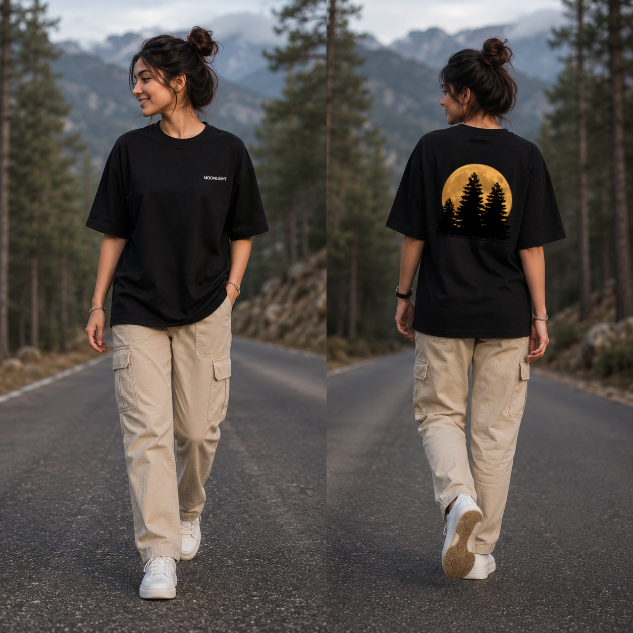 Unisex Moonlight Classic Crew T-Shirt