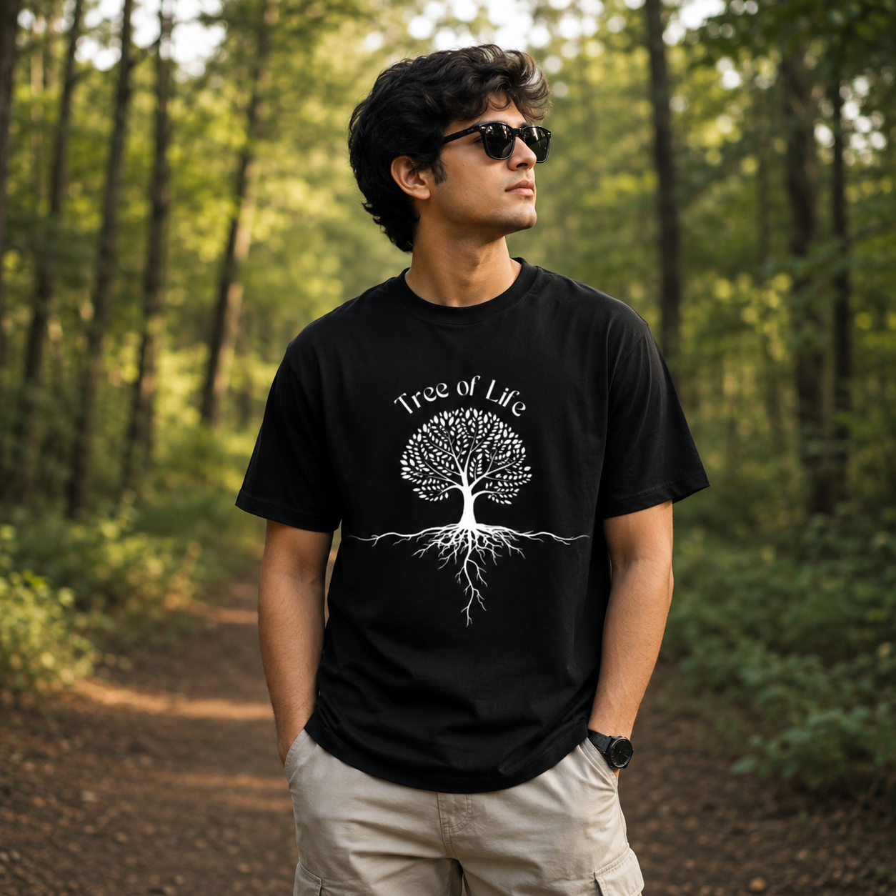 Unisex Tree of Life Premium Crew Neck T-Shirt