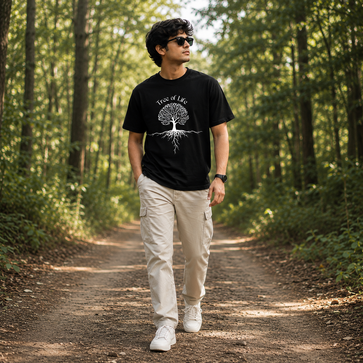 Unisex Tree of Life Premium Crew Neck T-Shirt