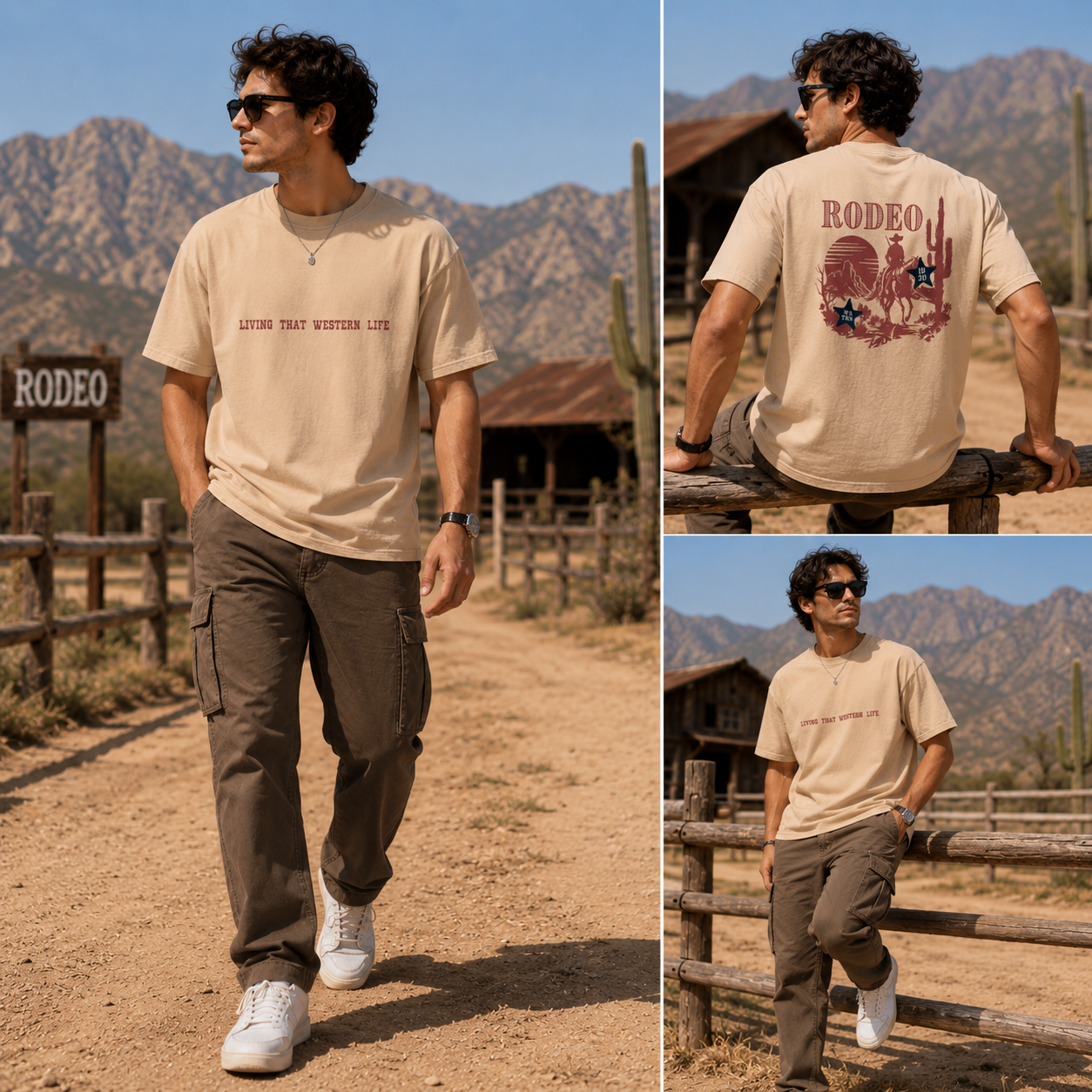 Living That Western Life Unisex Classic Crew T-Shirt
