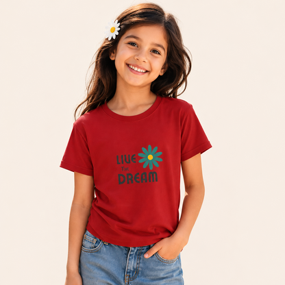 Girl's Crew Neck T-Shirt
