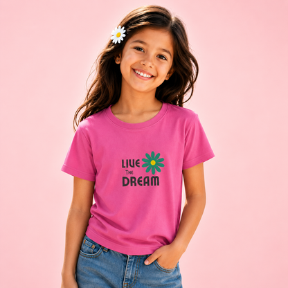 Girl's Crew Neck T-Shirt