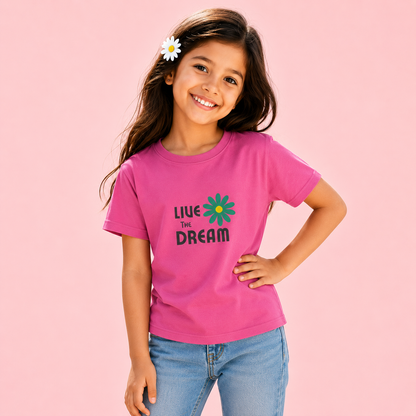Girl's Crew Neck T-Shirt