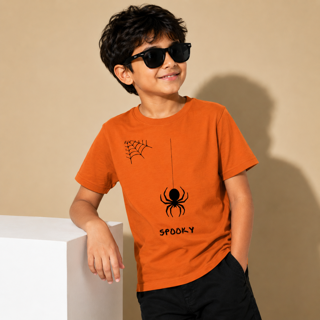 Boy's Crew Neck T-Shirt