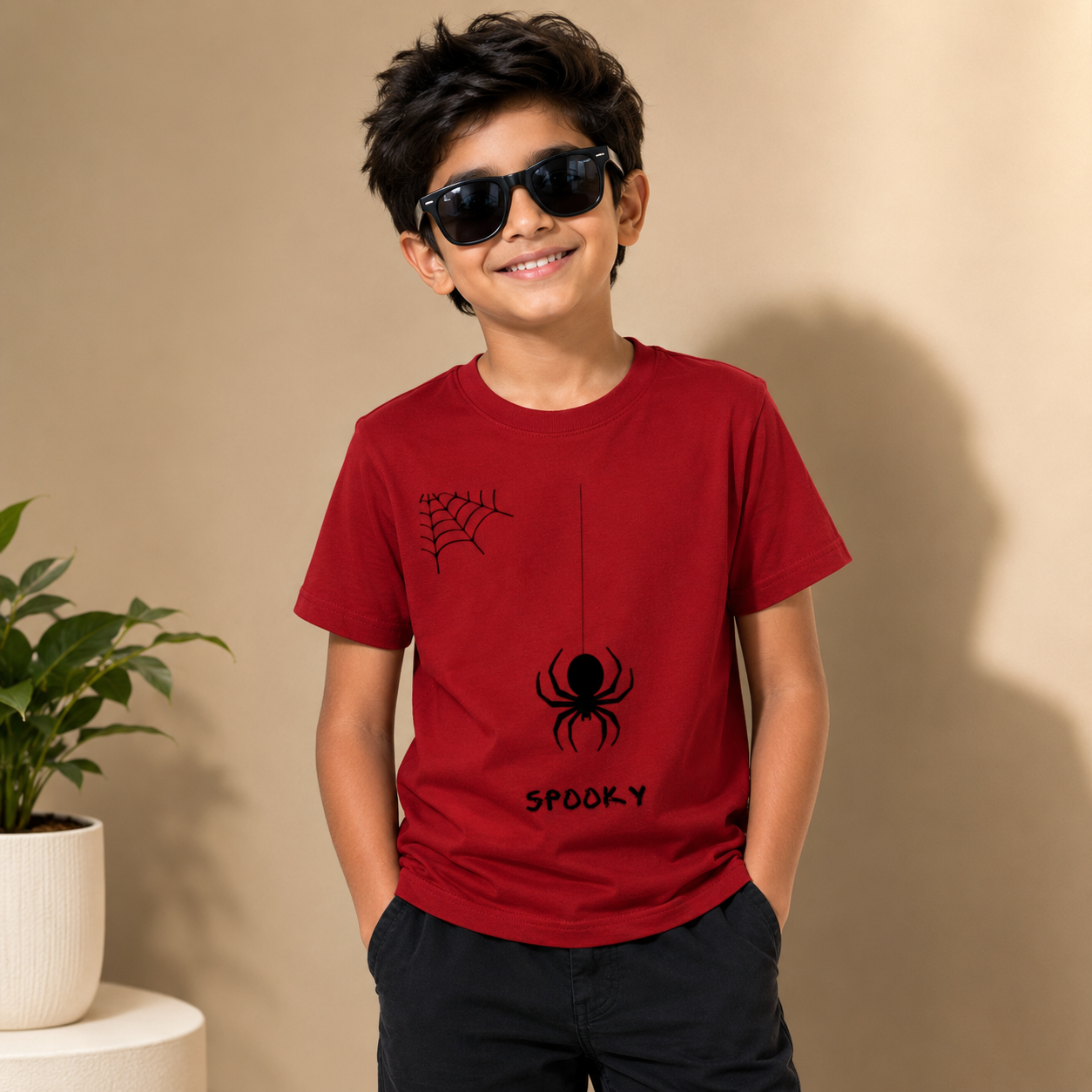 Boy's Crew Neck T-Shirt