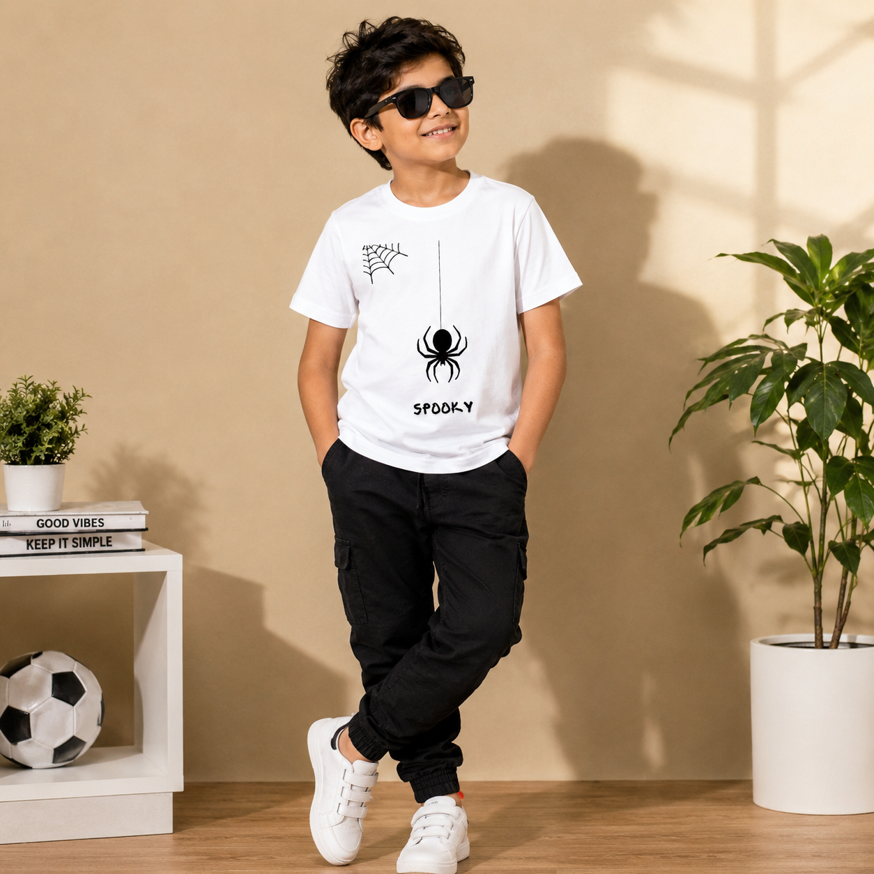 Boy's Crew Neck T-Shirt