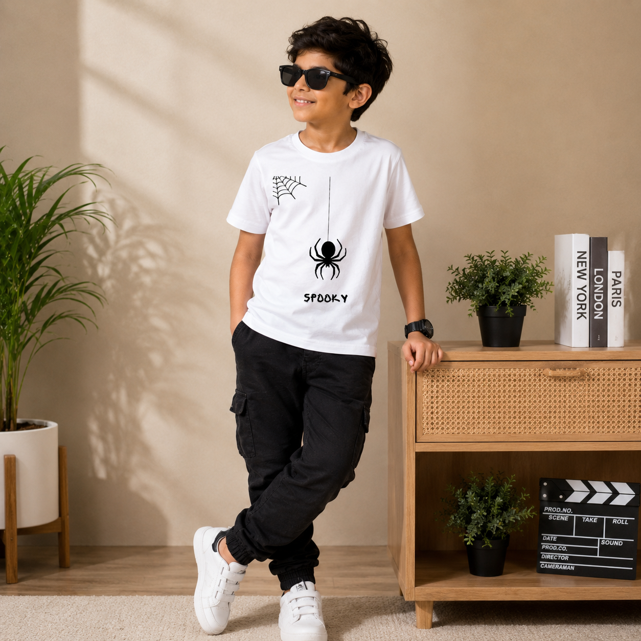 Boy's Crew Neck T-Shirt