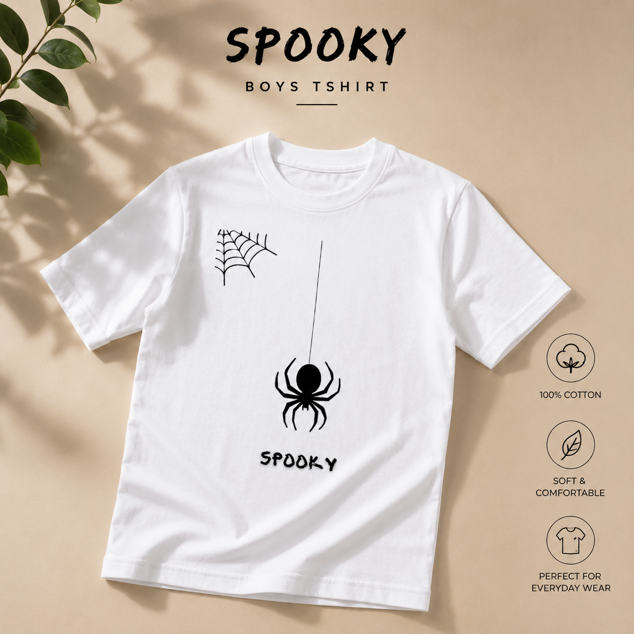 Boy's Crew Neck T-Shirt