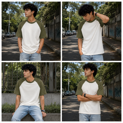 Unisex Oversized Raglan