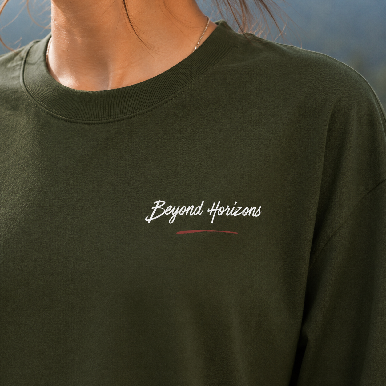Unisex Beyond Horizons Oversized Classic  T-Shirt