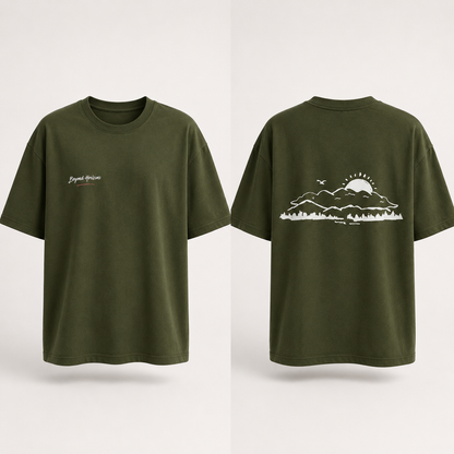 Unisex Beyond Horizons Oversized Classic  T-Shirt