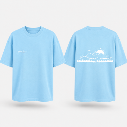Unisex Beyond Horizons Oversized Classic  T-Shirt