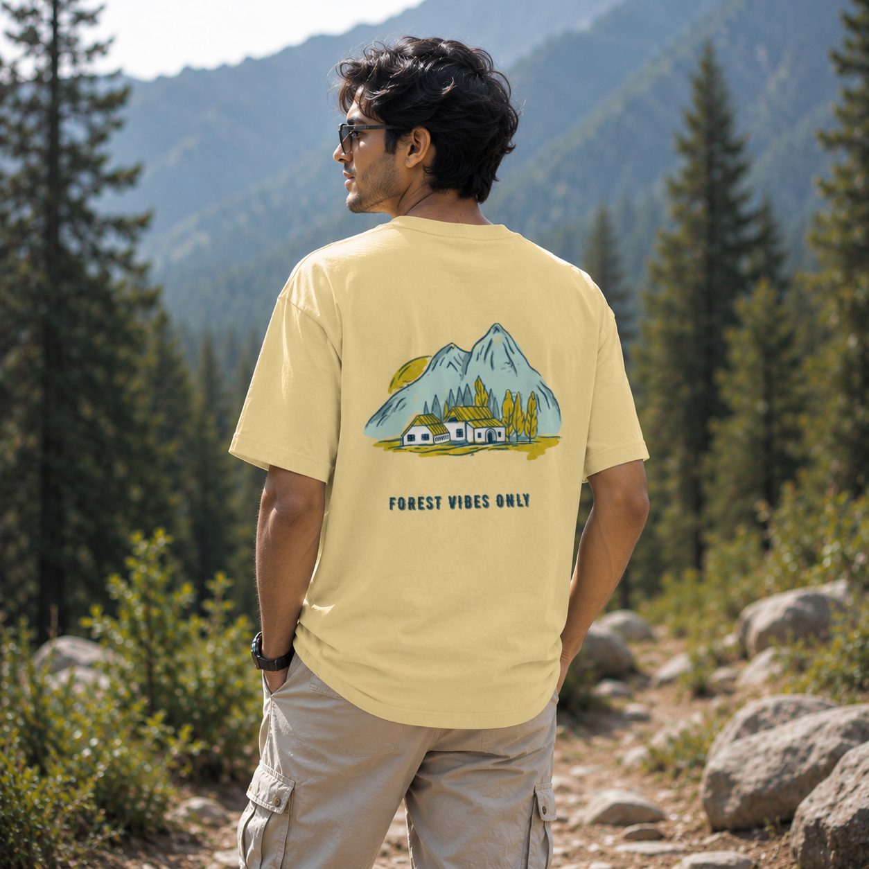 Nature Is My Home – Oversized Standard Unisex T-Shirt