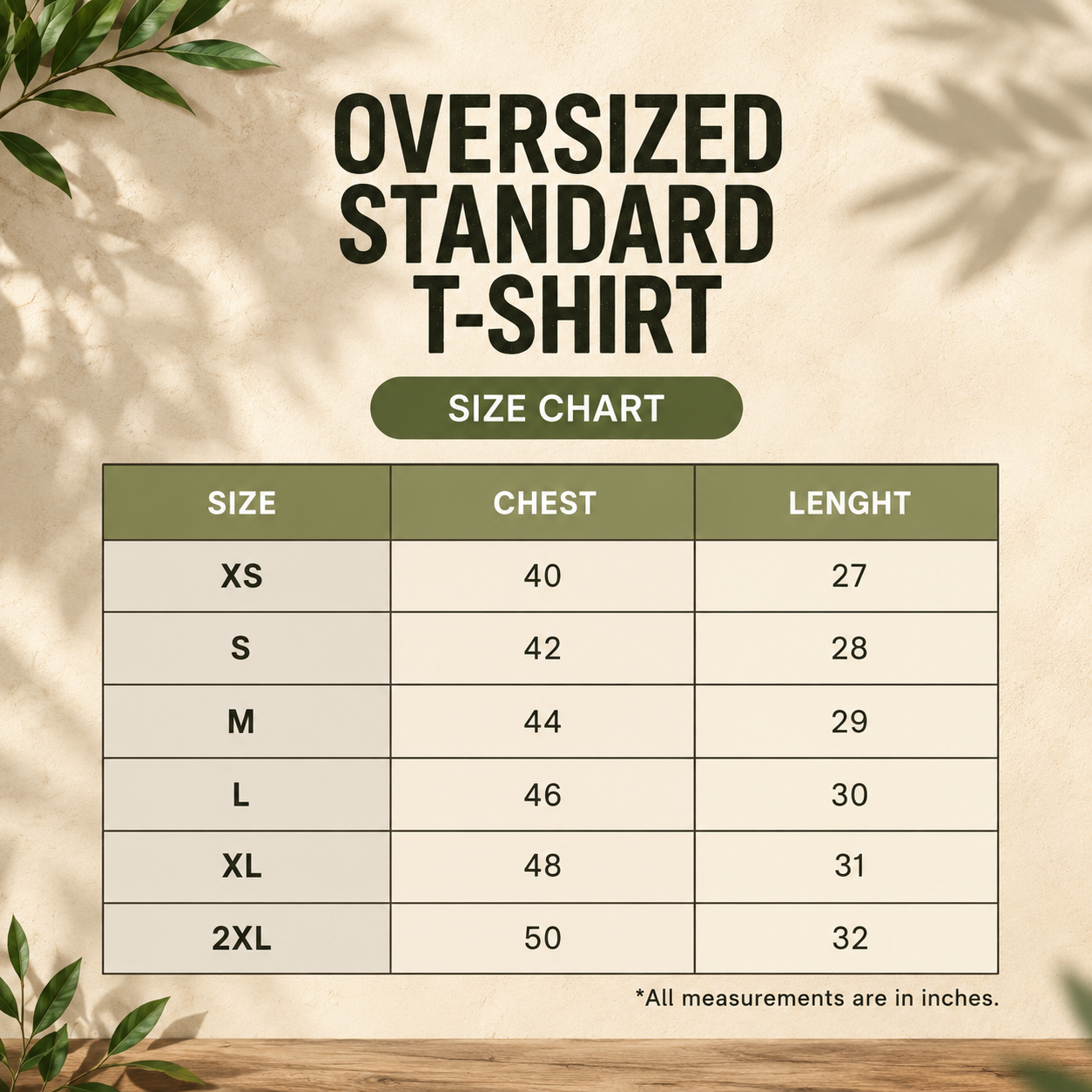 Nature Is My Home – Oversized Standard Unisex T-Shirt
