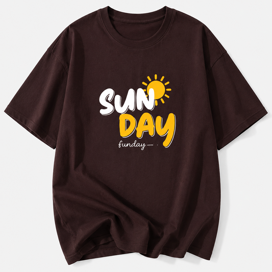 SUN DAY Funday Oversized T-Shirt