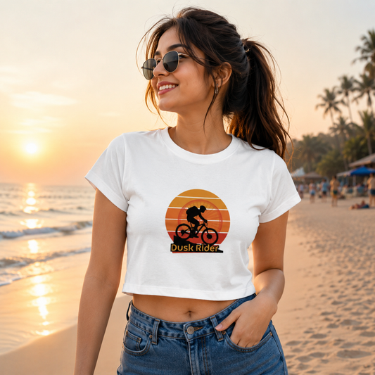 Dusk Rider Women's Crop Top