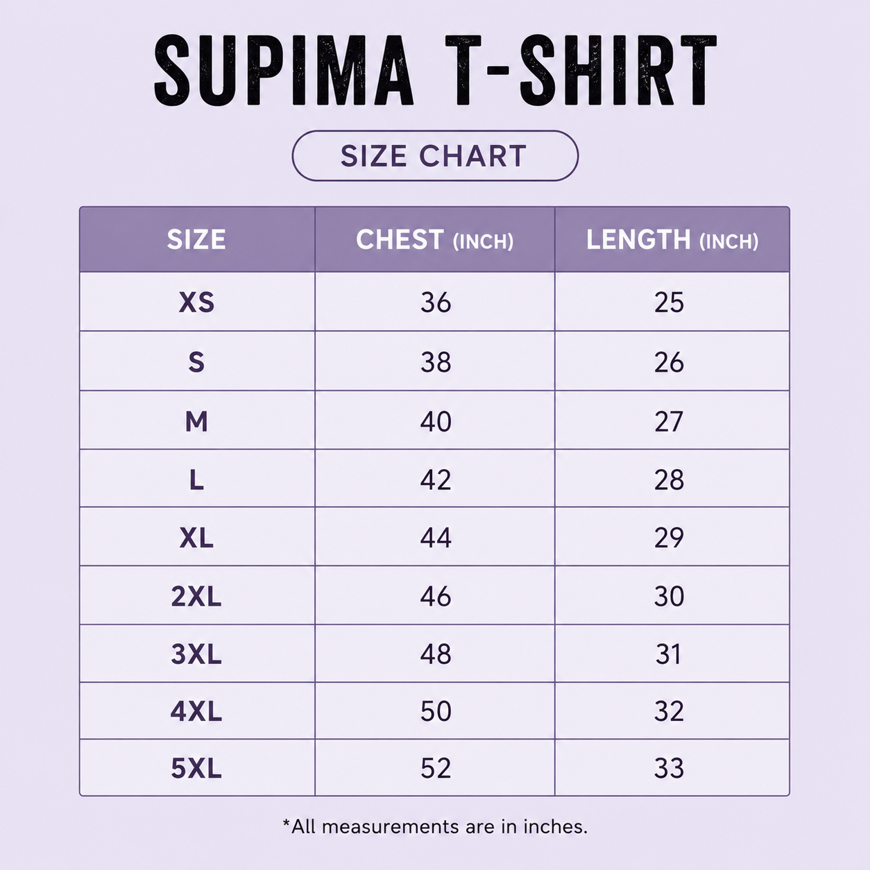 Unisex Supima T-Shirt