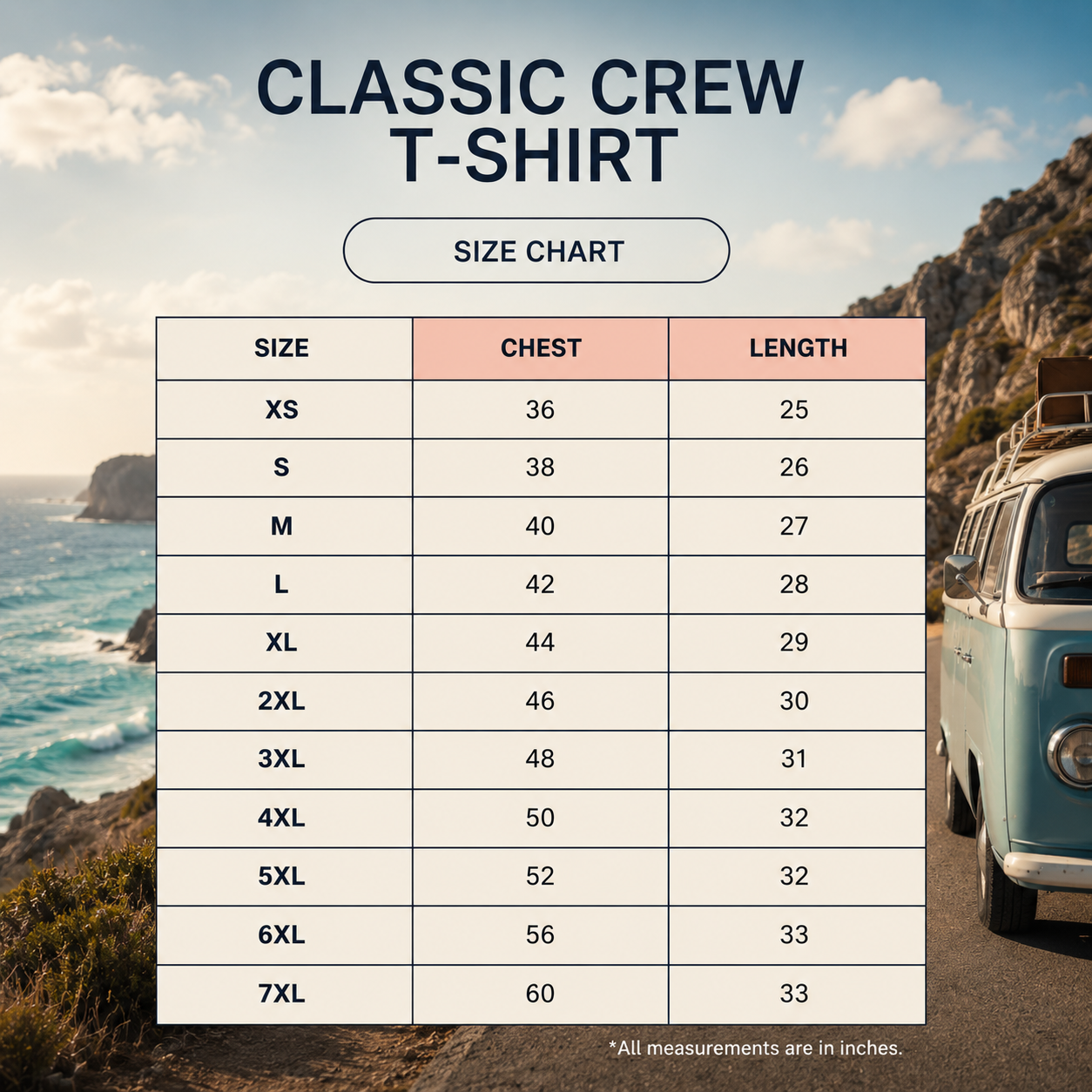 Unisex Classic Crew T-Shirt