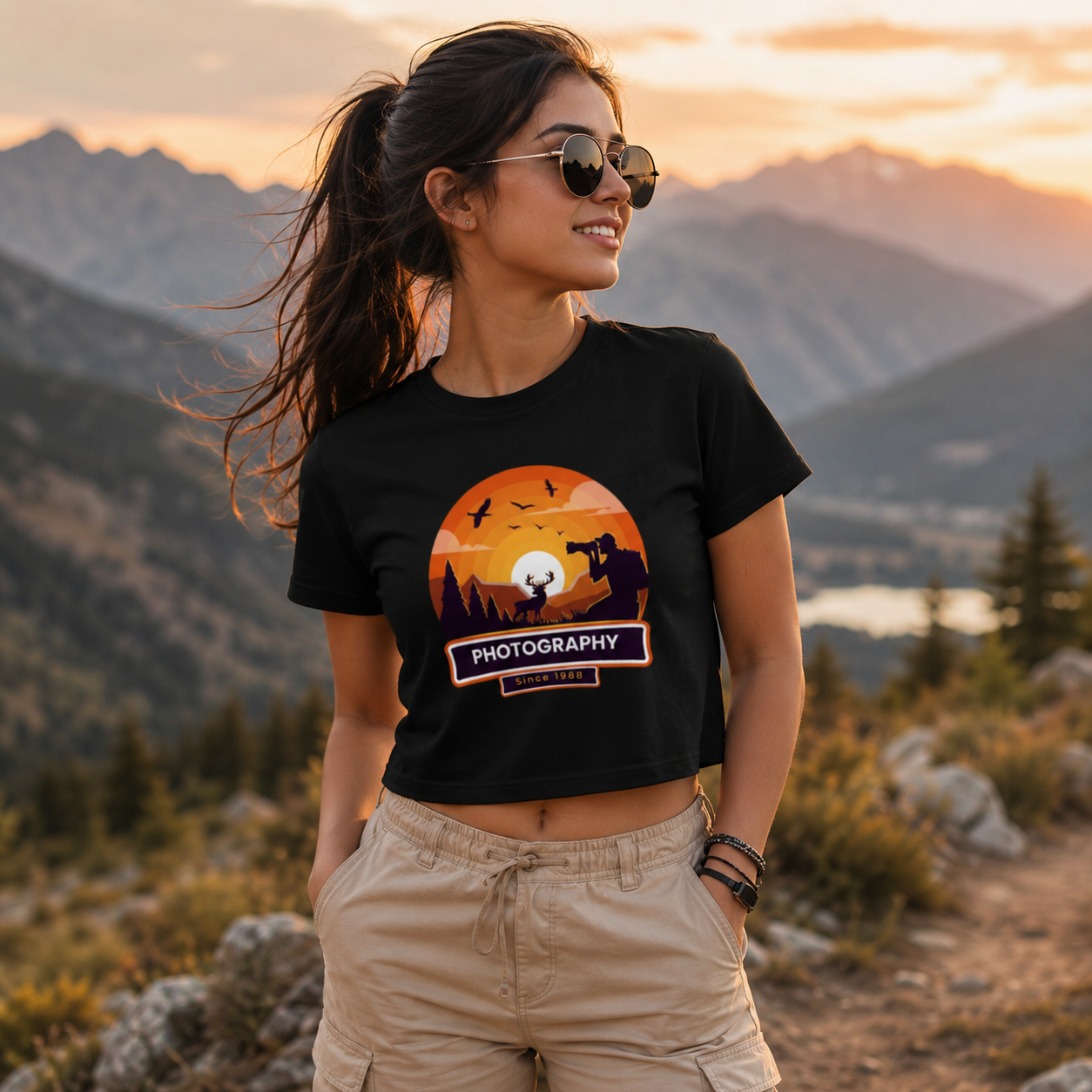 Photography Sunset Baby Tee
