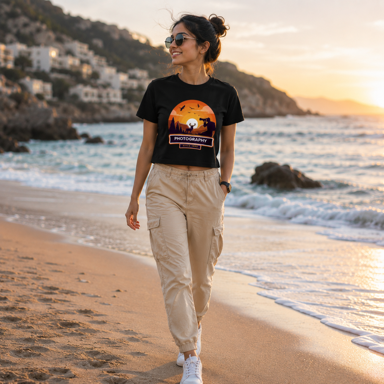 Photography Sunset Baby Tee