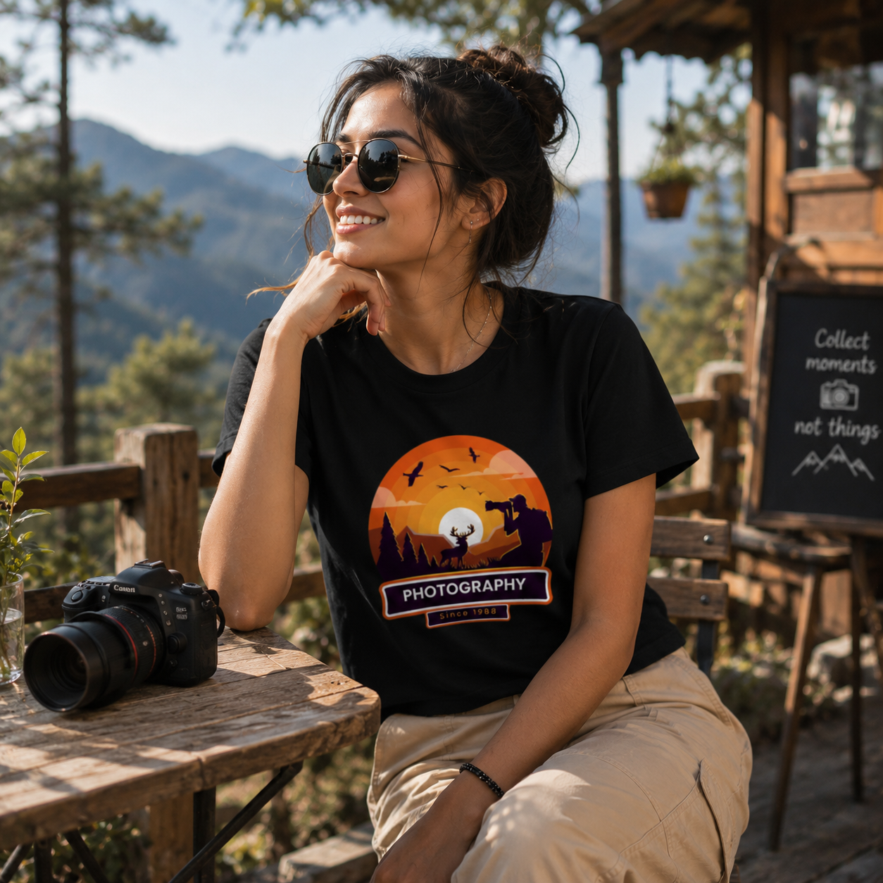 Photography Sunset Baby Tee