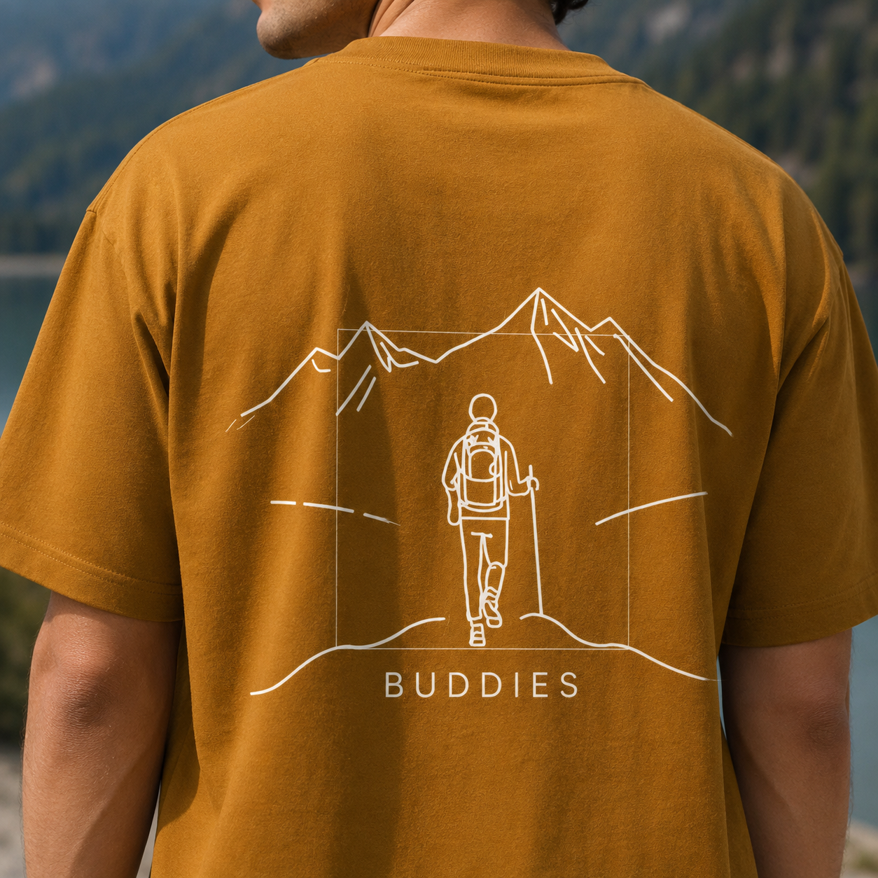 Unisex Adventure Buddies Classic Crew T-Shirt