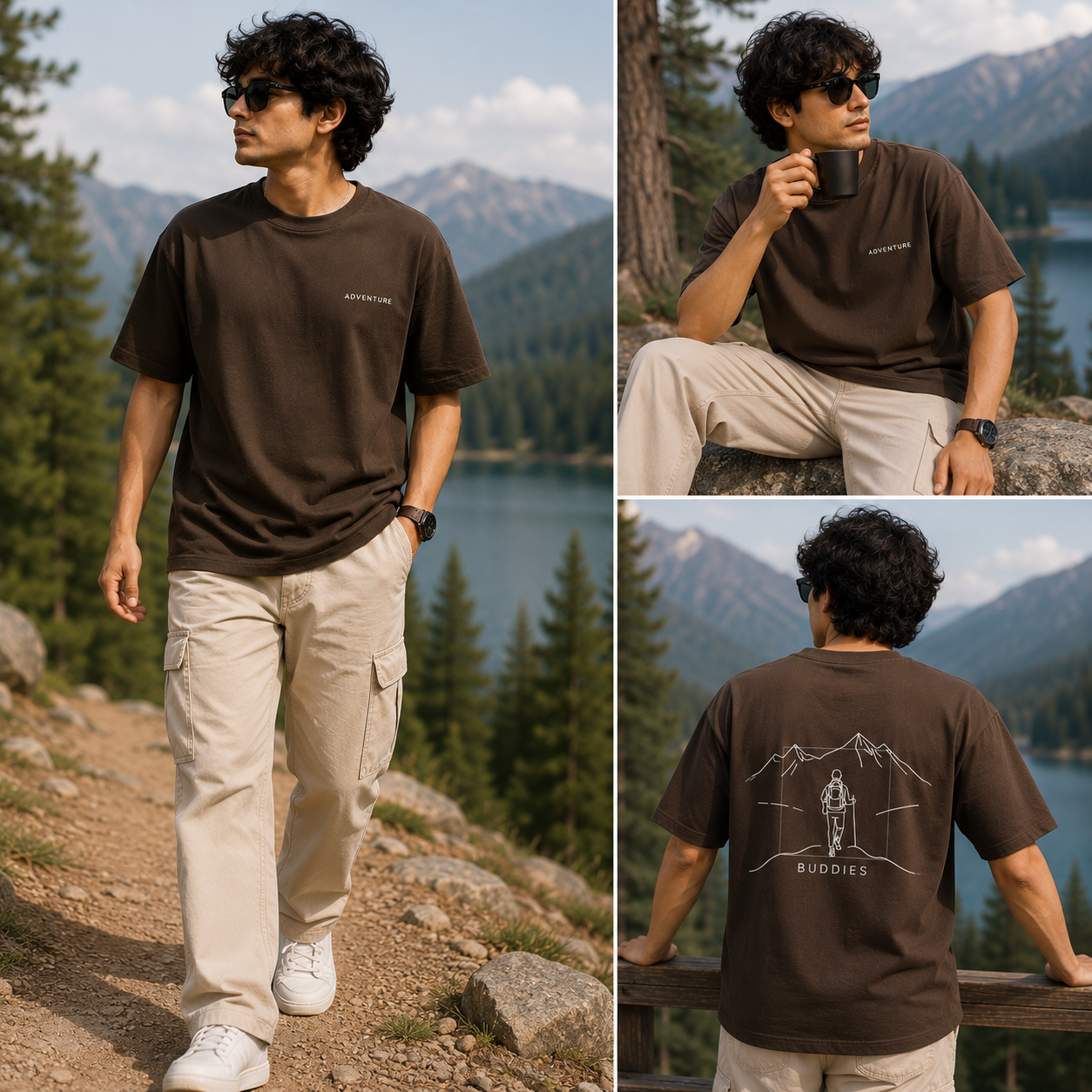 Unisex Adventure Buddies Classic Crew T-Shirt
