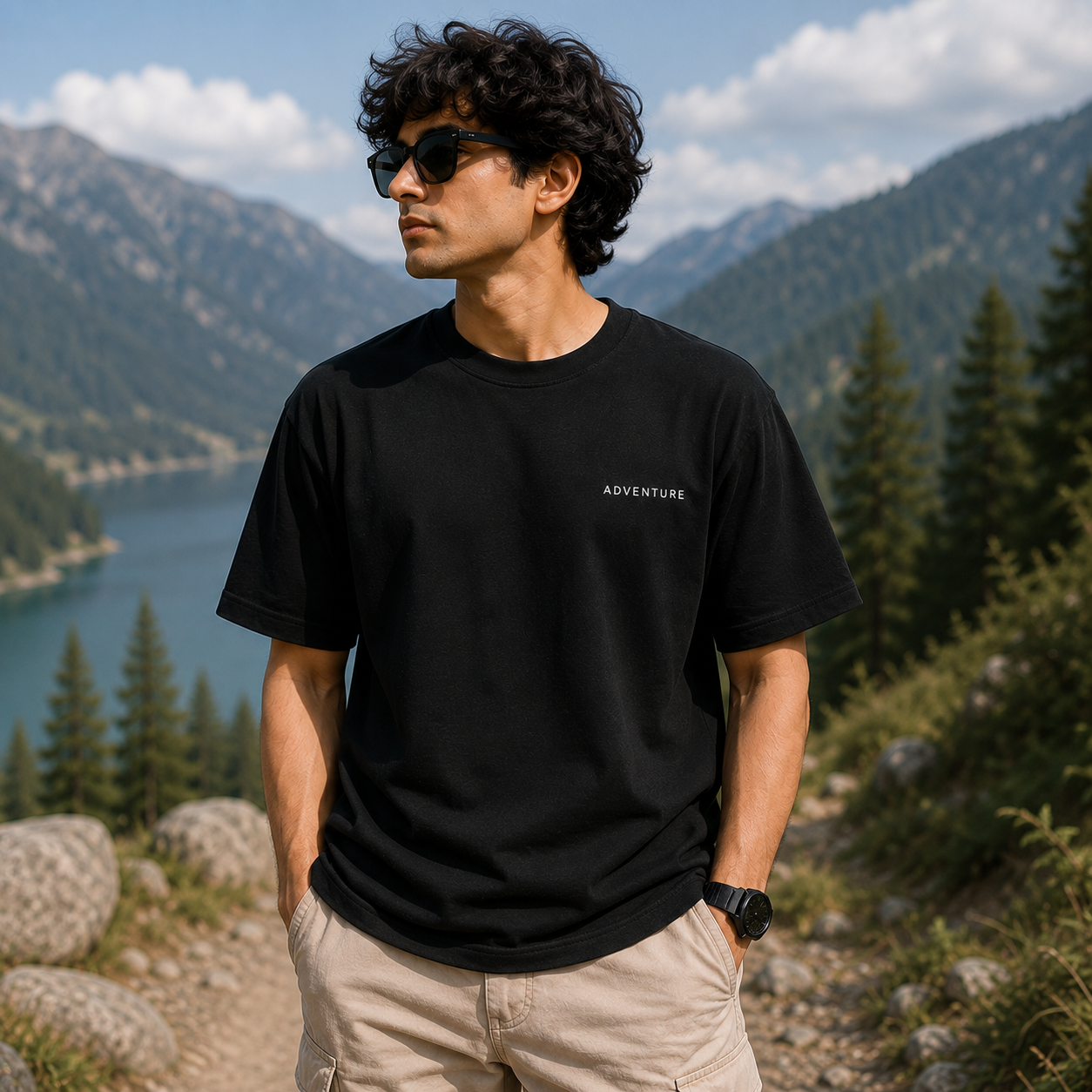 Unisex Adventure Buddies Classic Crew T-Shirt