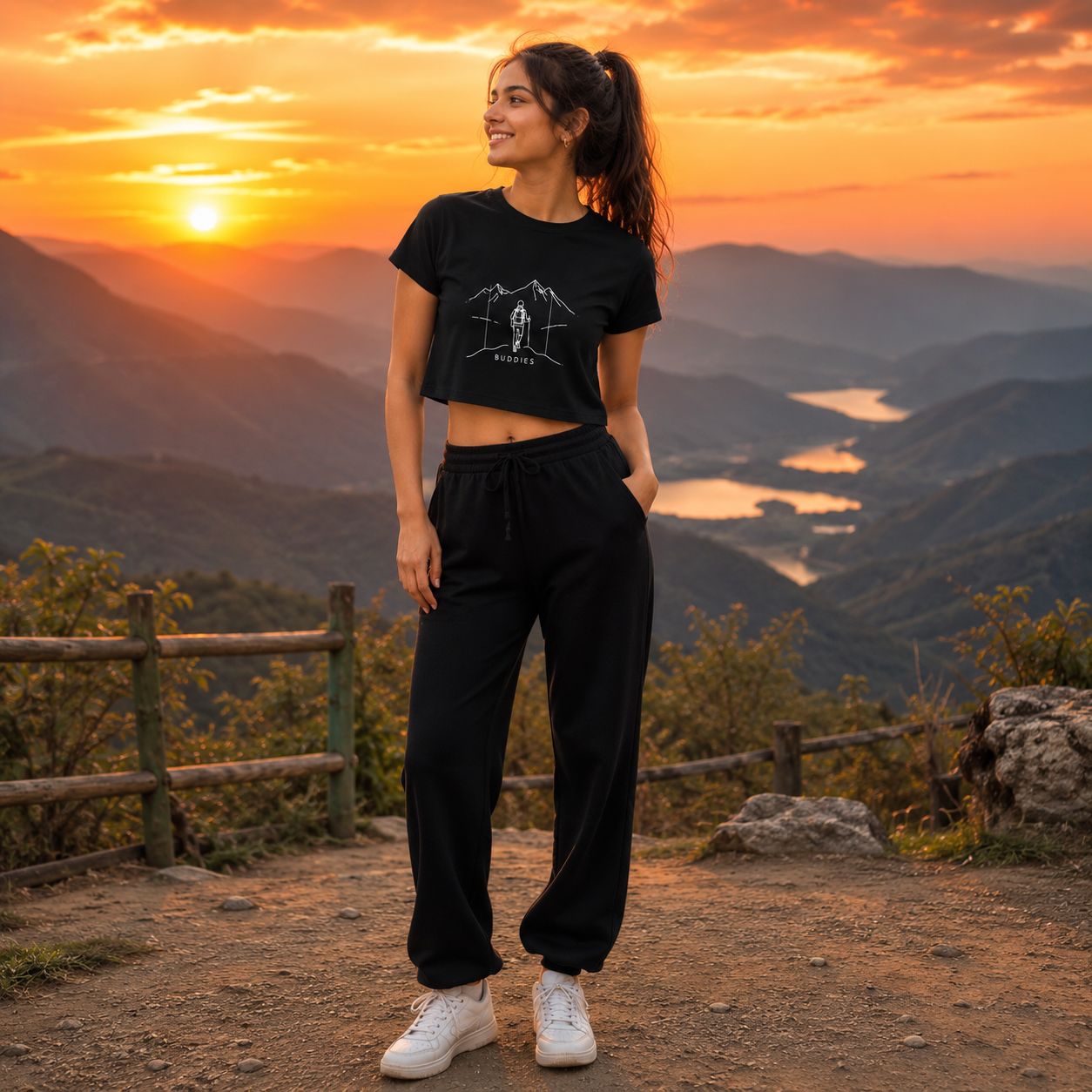 Buddies Crop Top