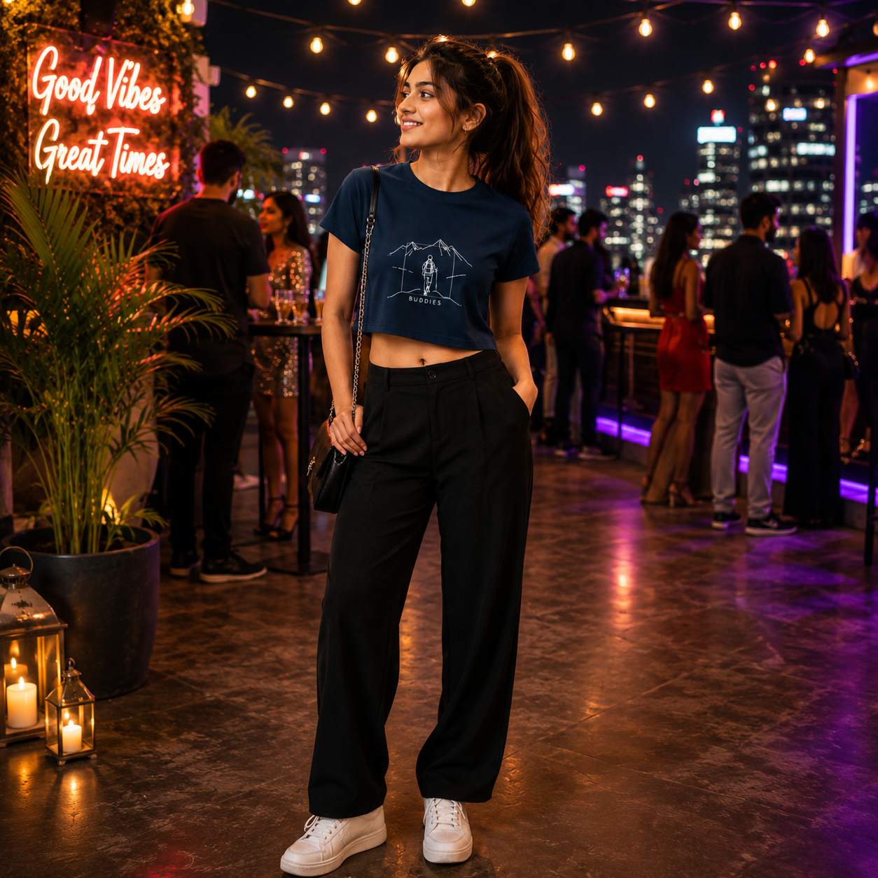 Buddies Crop Top