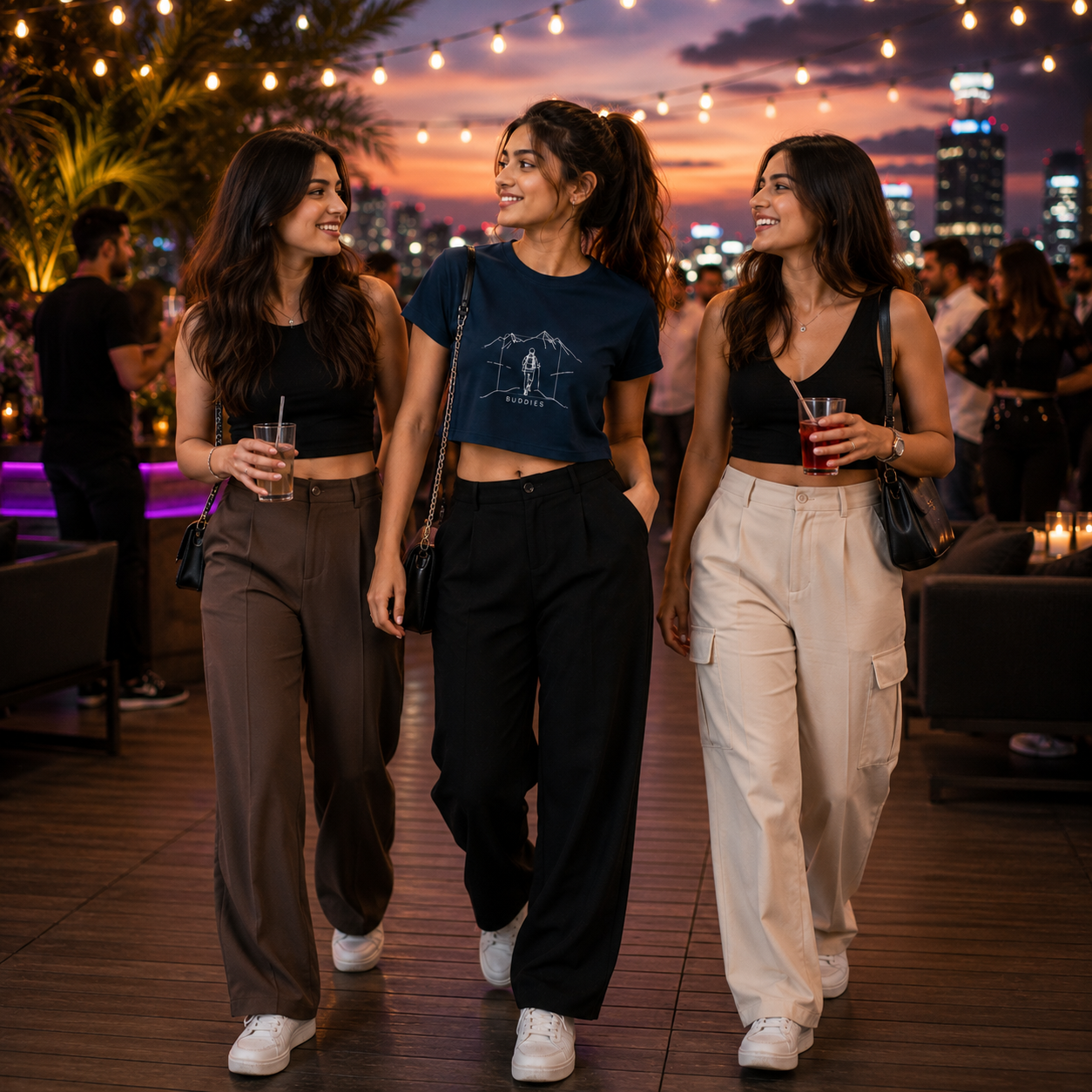 Buddies Crop Top