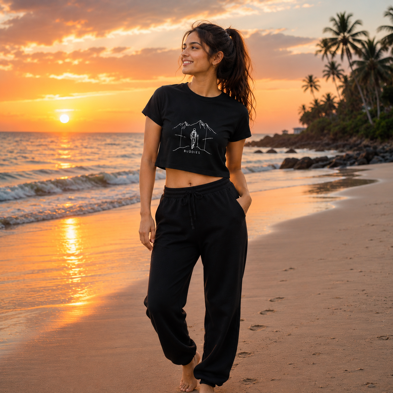 Buddies Crop Top