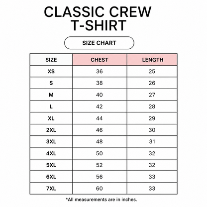 Unisex Mountain Hiking Classic Crew T-Shirt