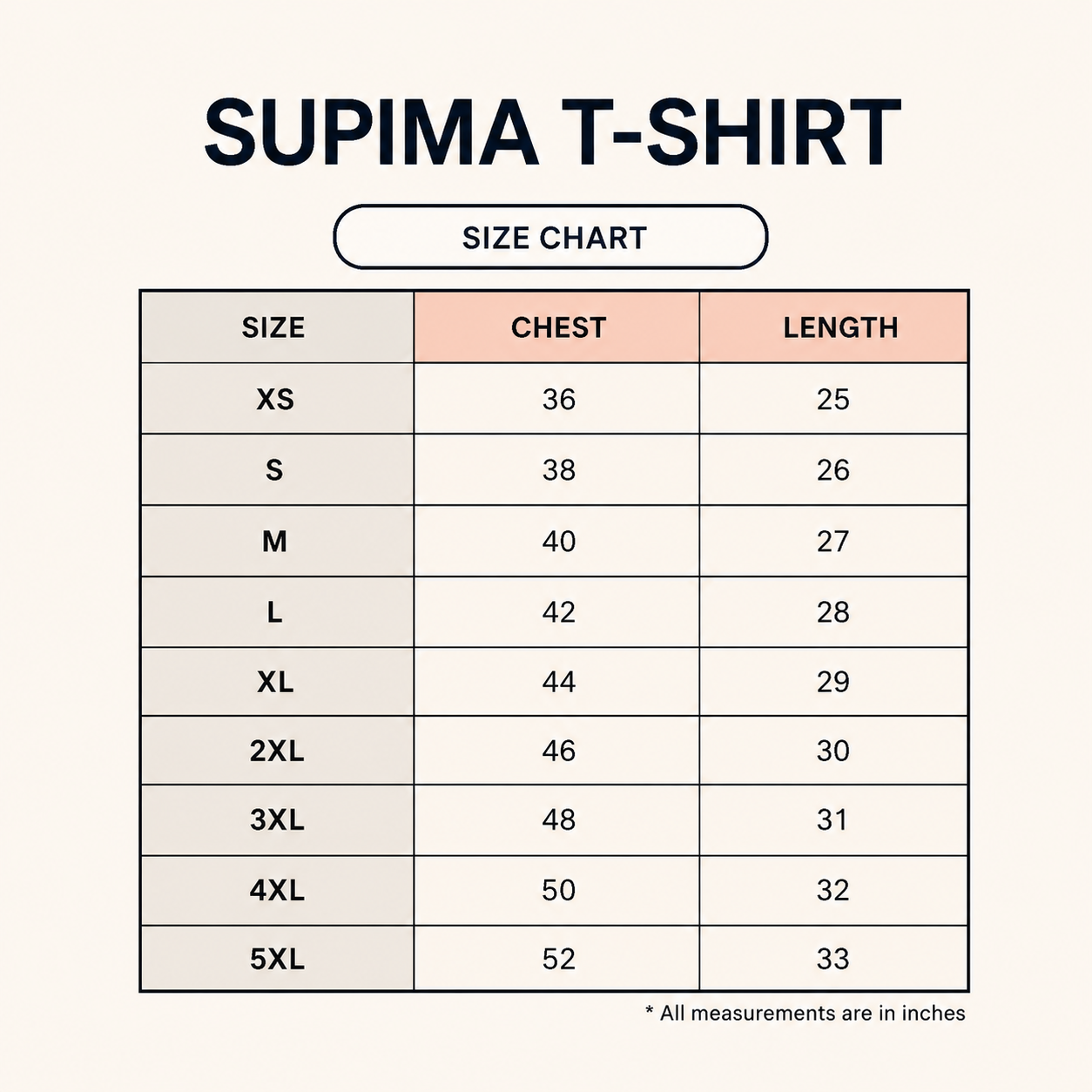 Unisex Supima T-Shirt