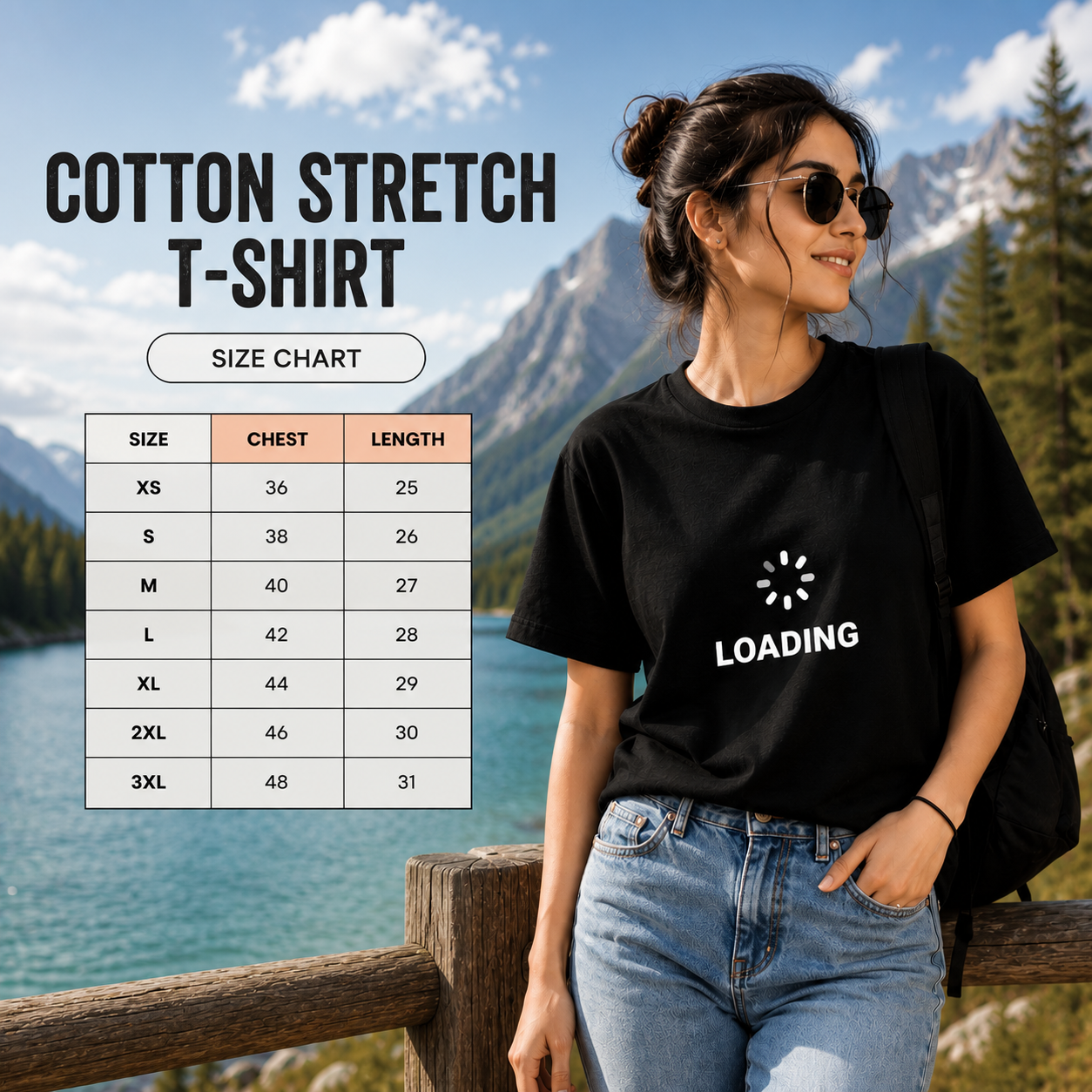 Unisex Stretch T-shirt