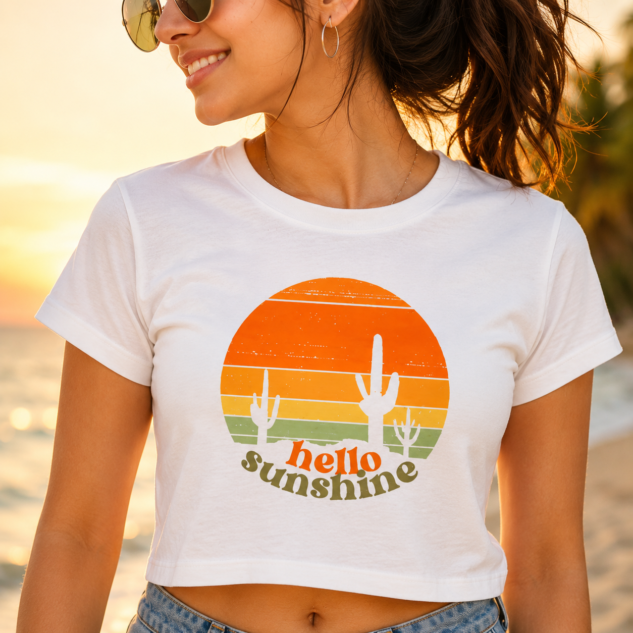 Hello Sunshine Crop Top