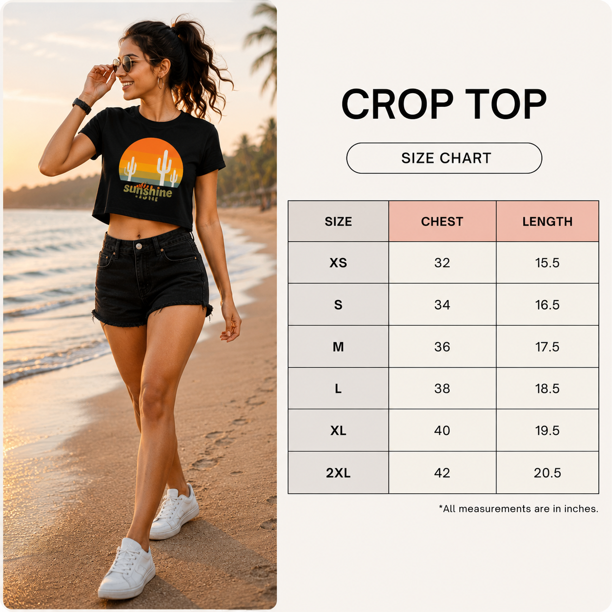 Hello Sunshine Crop Top