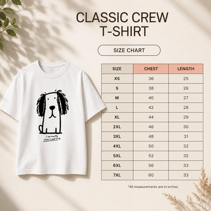 Unisex Classic Crew T-Shirt