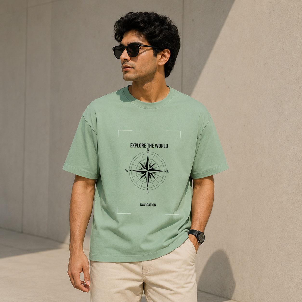 Explore The World Oversized T-Shirt