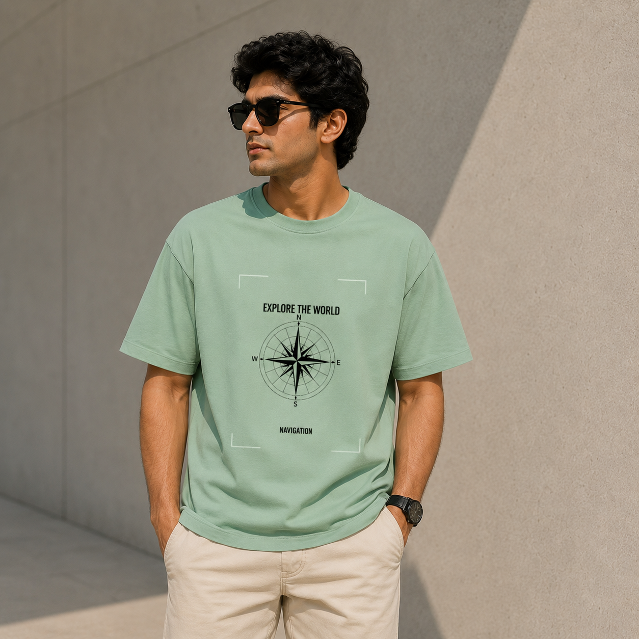 Explore The World Oversized T-Shirt