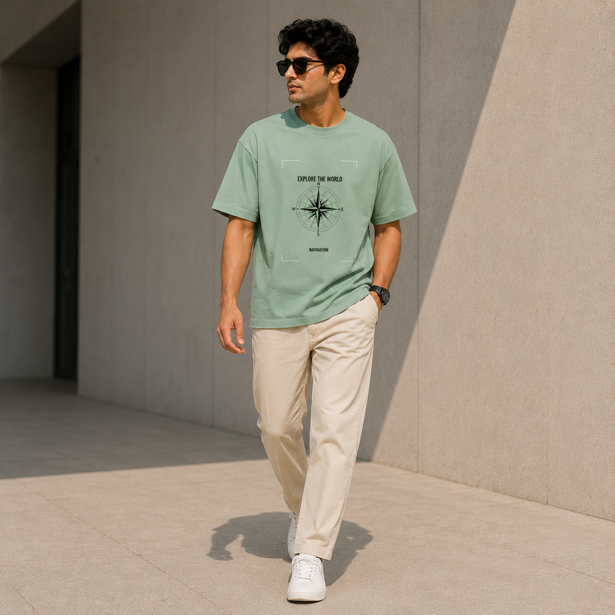 Explore The World Oversized T-Shirt